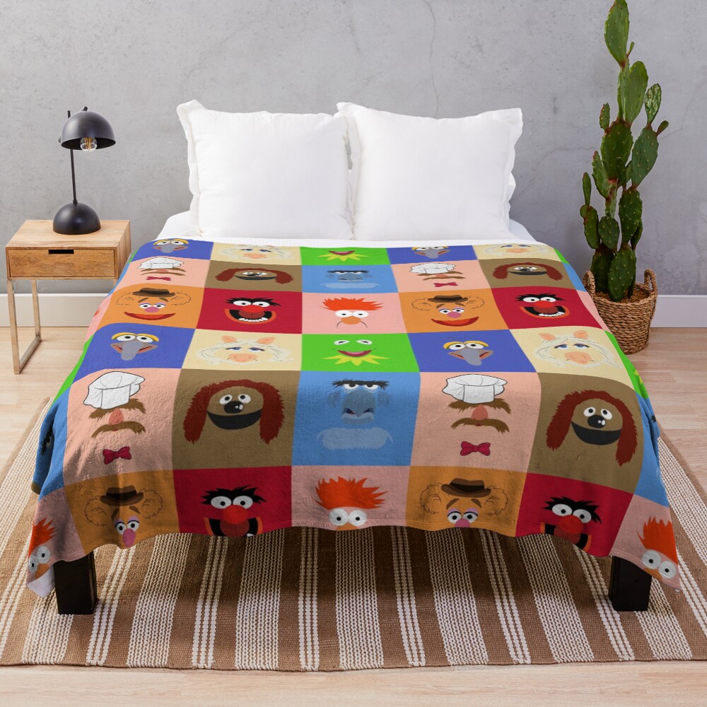 Muppets Throw Blanket