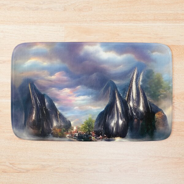 Item preview,  AI Generated Art, Obsidian Cliffs Fantasy  designed and sold by ACC .