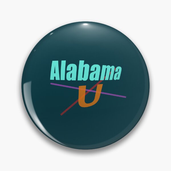 Item preview, Alabama U abstract design  designed and sold by lobodelnoir.