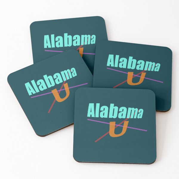 Item preview, Alabama U abstract design  designed and sold by lobodelnoir.
