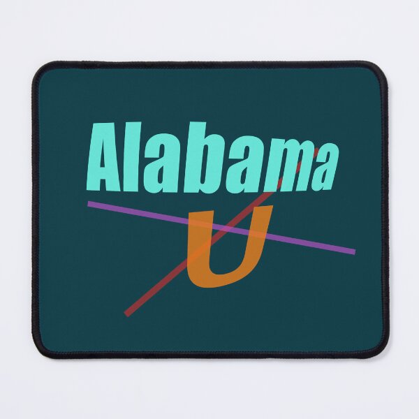 Item preview, Alabama U abstract design designed and sold by lobodelnoir.
