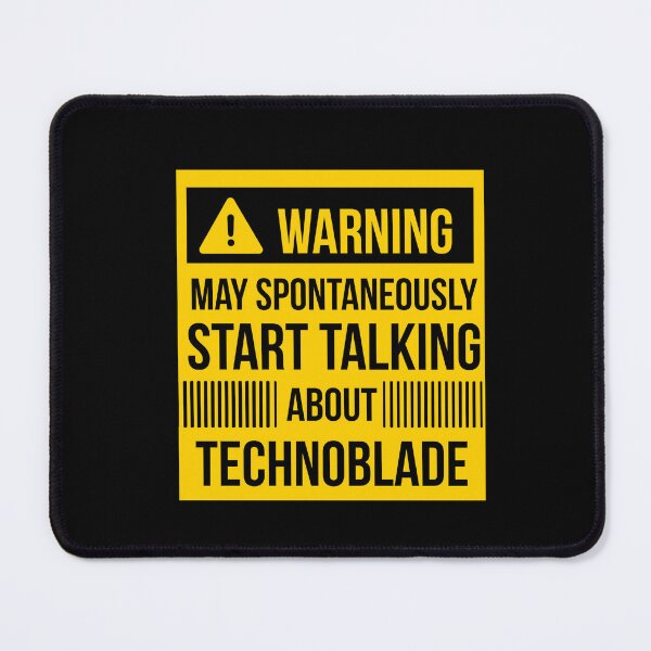 Item preview, warning may spontaneously talk about technoblade designed and sold by celebteyz.