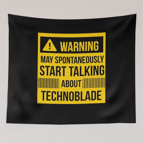 Item preview, warning may spontaneously talk about technoblade designed and sold by celebteyz.