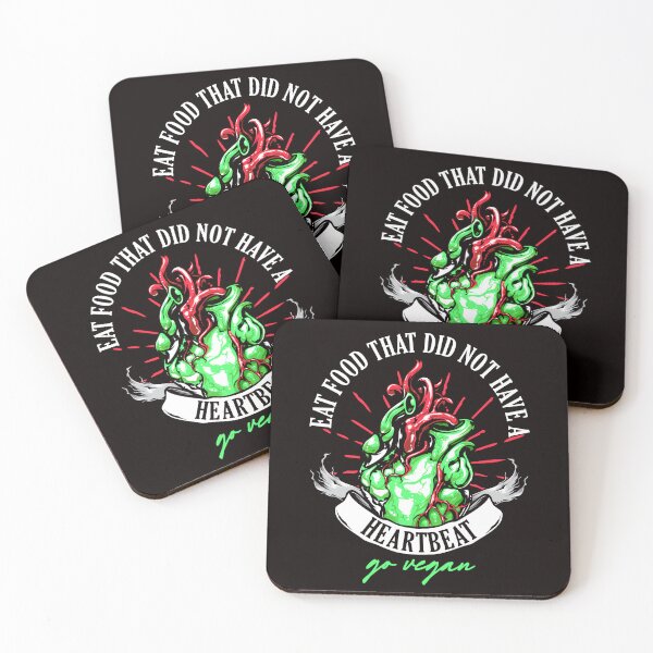 Item preview, Vegan Heartbeat Vegetarian Vegetarianism Veganism Meatless designed and sold by TomGiantDesigns.