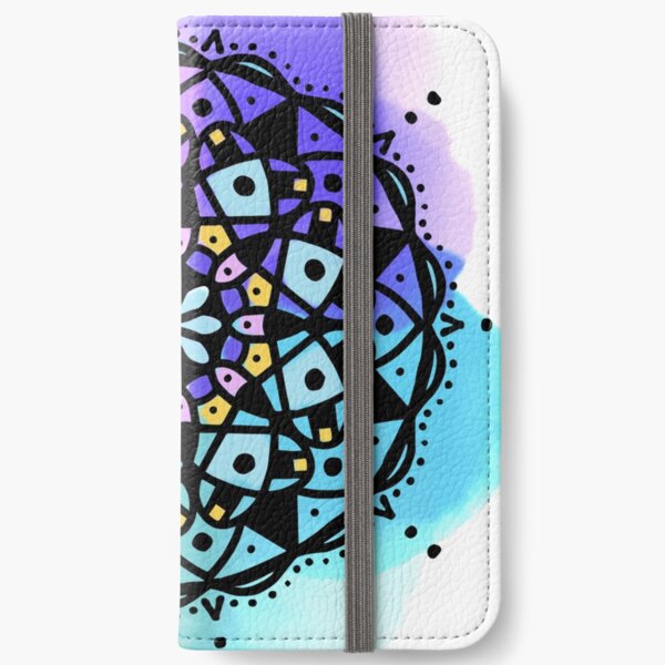 Good Morning Mandala iPhone Wallet