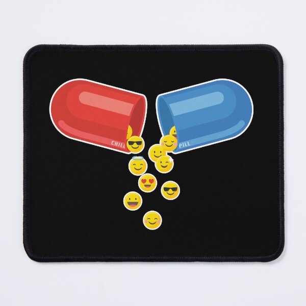 Item preview, Happy Pill: Positive Emoticons designed and sold by Happy Puppy Print On Demand.