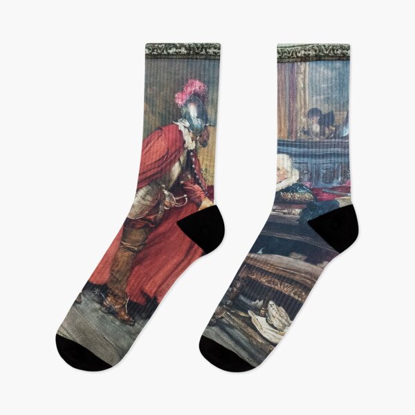 Item preview, Soldier and scribe vintage art designed and sold by Vintage Designs +.