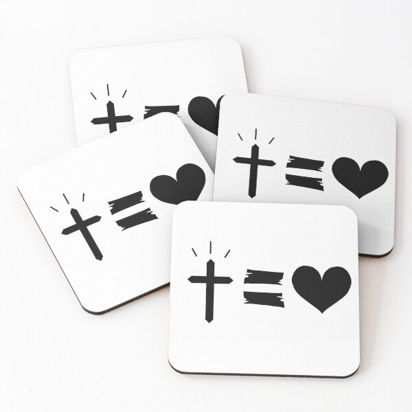 Item preview, Cross equals love designed and sold by fadouades.