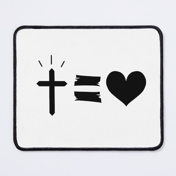 Item preview, Cross equals love designed and sold by fadouades.