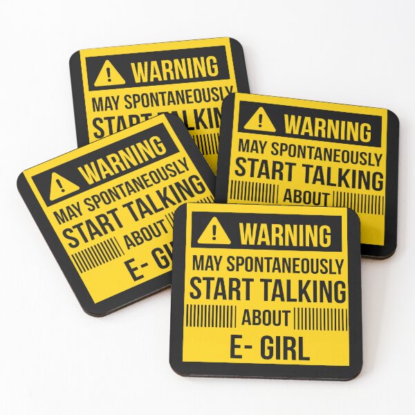 Item preview, warning may spontaneously talk about egirl  designed and sold by celebteyz.