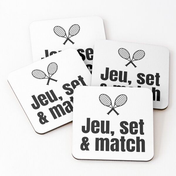 Item preview, Game, set and match designed and sold by TaxiFraise.