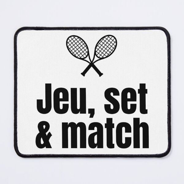 Item preview, Game, set and match designed and sold by TaxiFraise.
