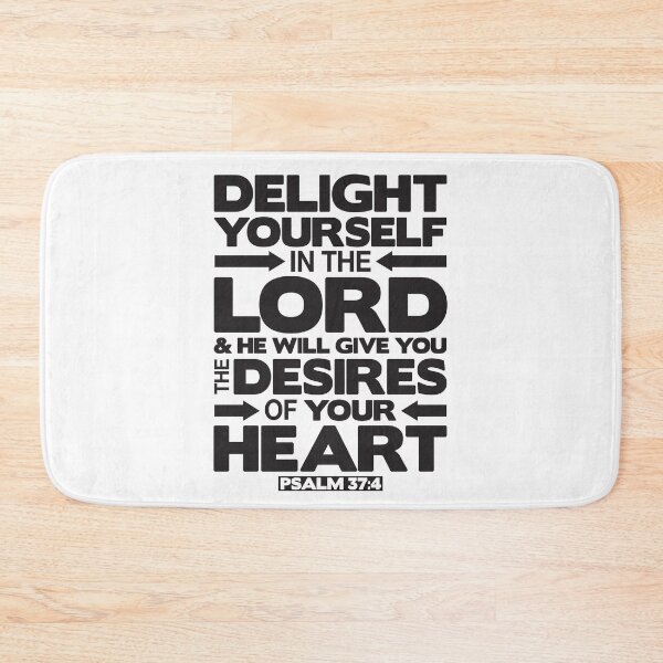 Item preview, Psalm 37:4 Delight yourself in the LORD designed and sold by plushism.