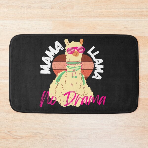 Item preview, Mama Llama No Drama (Distressed) designed and sold by UnboundFull.