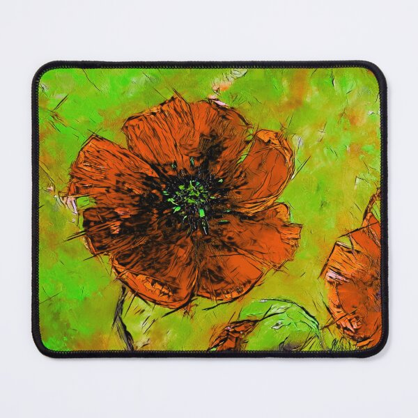 Item preview, Poppies, Edited Oil painting by MariDani Art, #4 designed and sold by MariDaniArt.