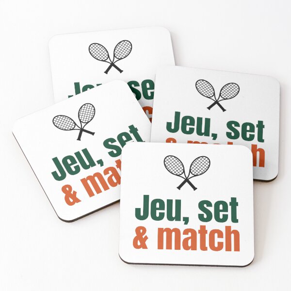 Item preview, Game, set and match designed and sold by TaxiFraise.