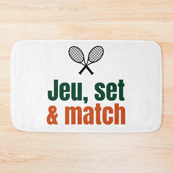 Item preview, Game, set and match designed and sold by TaxiFraise.