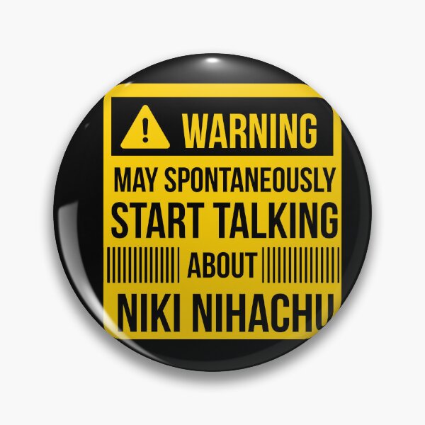 Item preview, warning may spontaneously talk about Niki nihachu designed and sold by celebteyz.