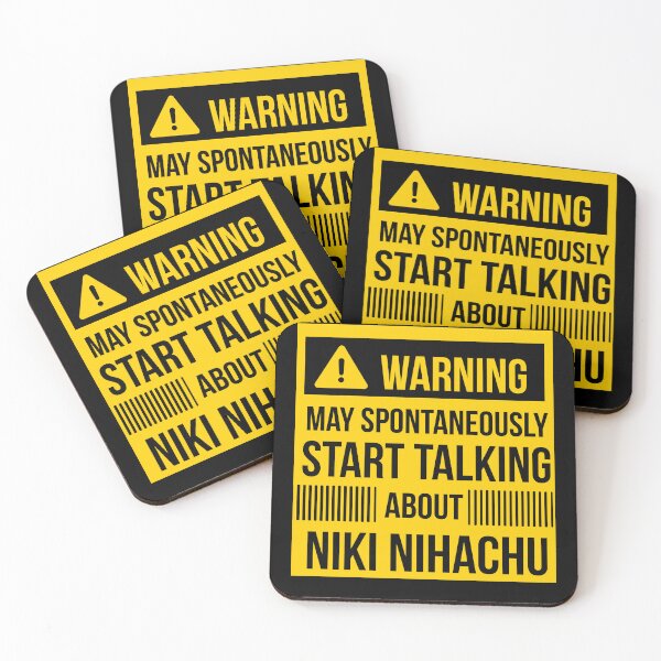 Item preview, warning may spontaneously talk about Niki nihachu designed and sold by celebteyz.