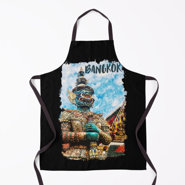 Item preview, Bangkok Thailand city watercolor designed and sold by chrlalexandru.