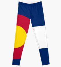 Colorado Flag Duvet Cover Leggings