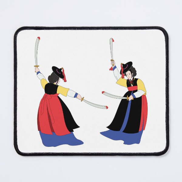 Item preview, Sword Woman Dance, Korean art, minhwa, Sword fighter, dancers designed and sold by allpalgo.