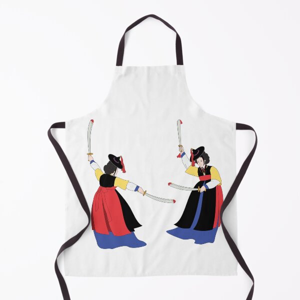Item preview, Sword Woman Dance, Korean art, minhwa, Sword fighter, dancers designed and sold by allpalgo.