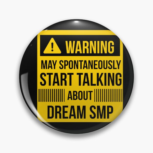 Item preview, warning may spontaneously talk about dream smp  designed and sold by celebteyz.