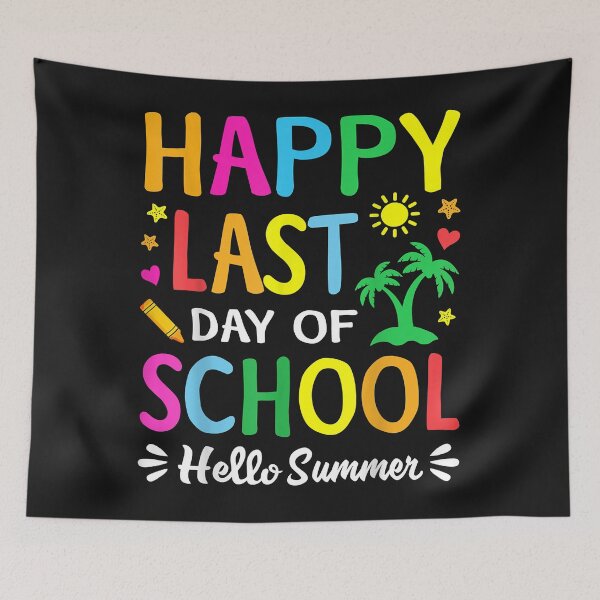 Item preview, Happy Last Day Of School Shirt Hello Summer Teacher Student designed and sold by AdrienDierckx.