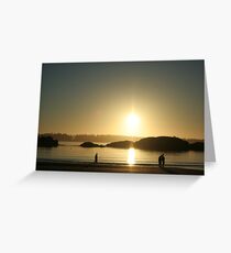 Simply Walking Greeting Card