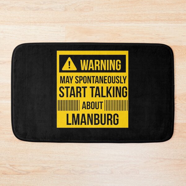 Item preview, warning may spontaneously talk about lmanburg  designed and sold by celebteyz.