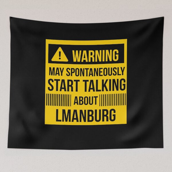 Item preview, warning may spontaneously talk about lmanburg  designed and sold by celebteyz.