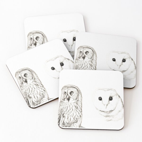 Item preview, Barn Owl and Great Grey owl designed and sold by Dalyndigital Photography.