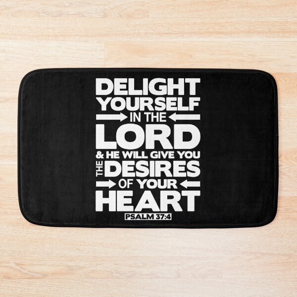 Item preview, Psalm 37:4 Delight yourself in the LORD designed and sold by plushism.