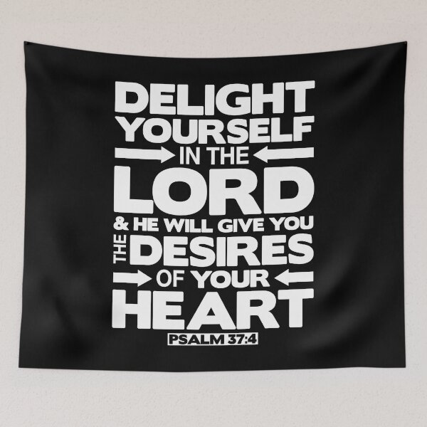 Item preview, Psalm 37:4 Delight yourself in the LORD designed and sold by plushism.