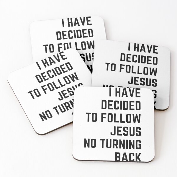 Item preview, I have decided to follow Jesus designed and sold by louisabhishek.