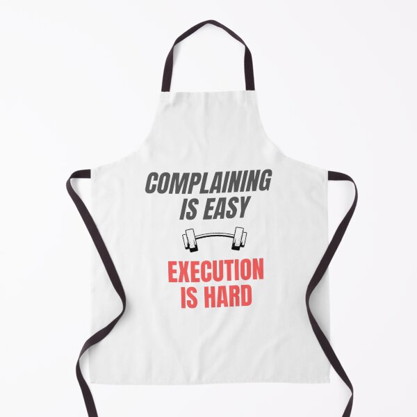 Item preview,   Complaining is easy Execution is hard designed and sold by idea-factory.