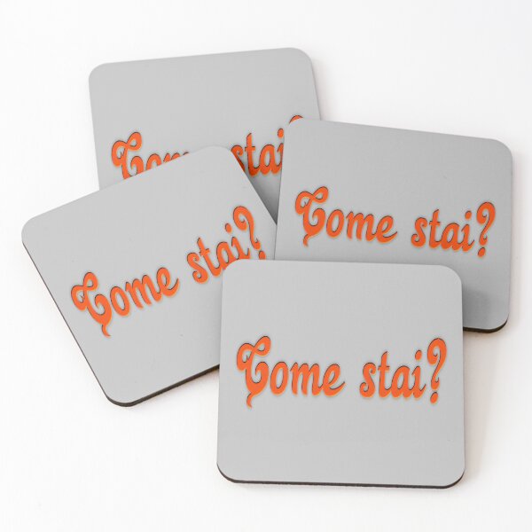 Item preview, How are you in italian language art color  designed and sold by artdragongift 15.