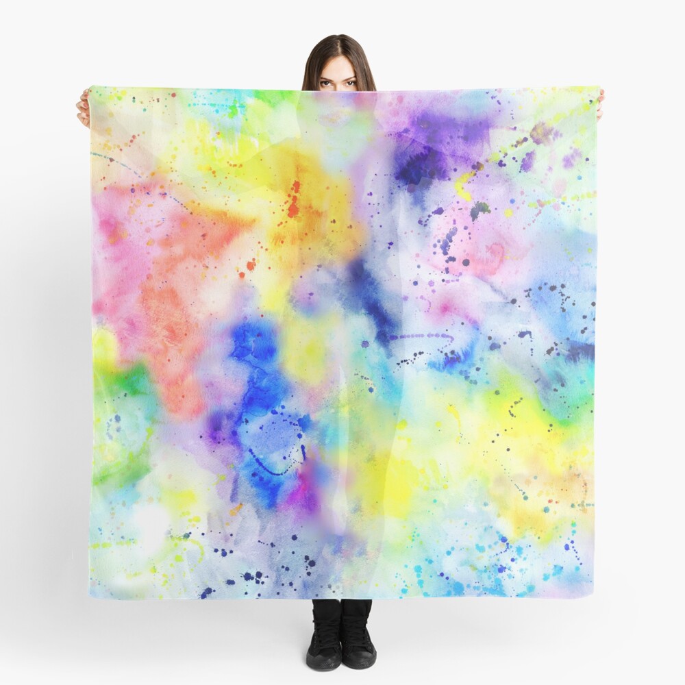 Watercolour Wash Scarf