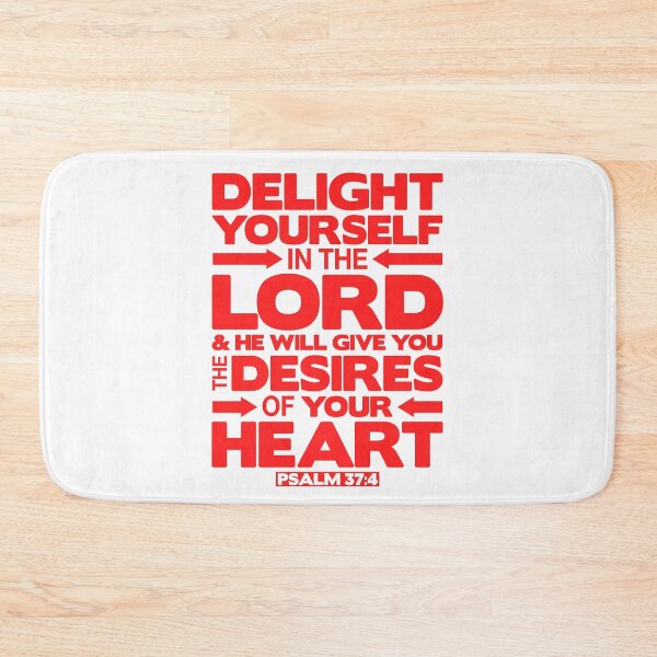 Item preview, Psalm 37:4 Delight yourself in the LORD designed and sold by plushism.