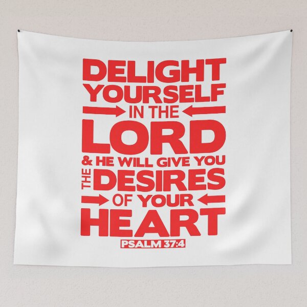 Item preview, Psalm 37:4 Delight yourself in the LORD designed and sold by plushism.
