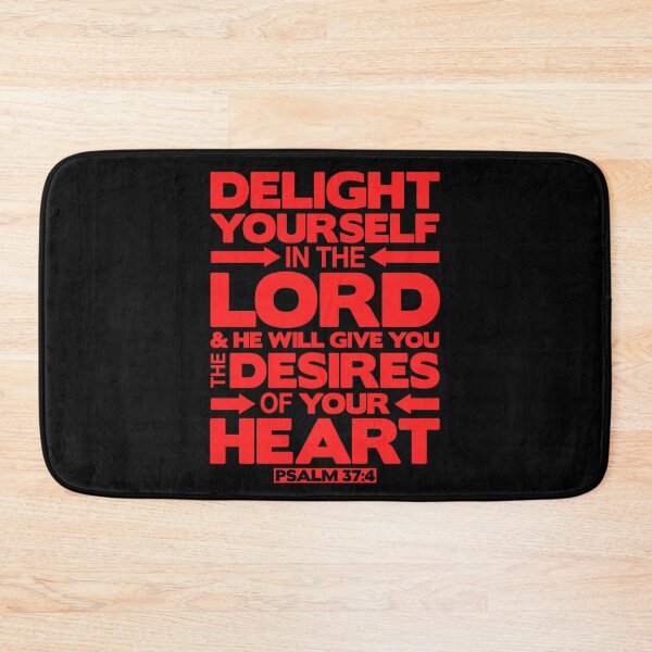 Item preview, Psalm 37:4 Delight yourself in the LORD designed and sold by plushism.