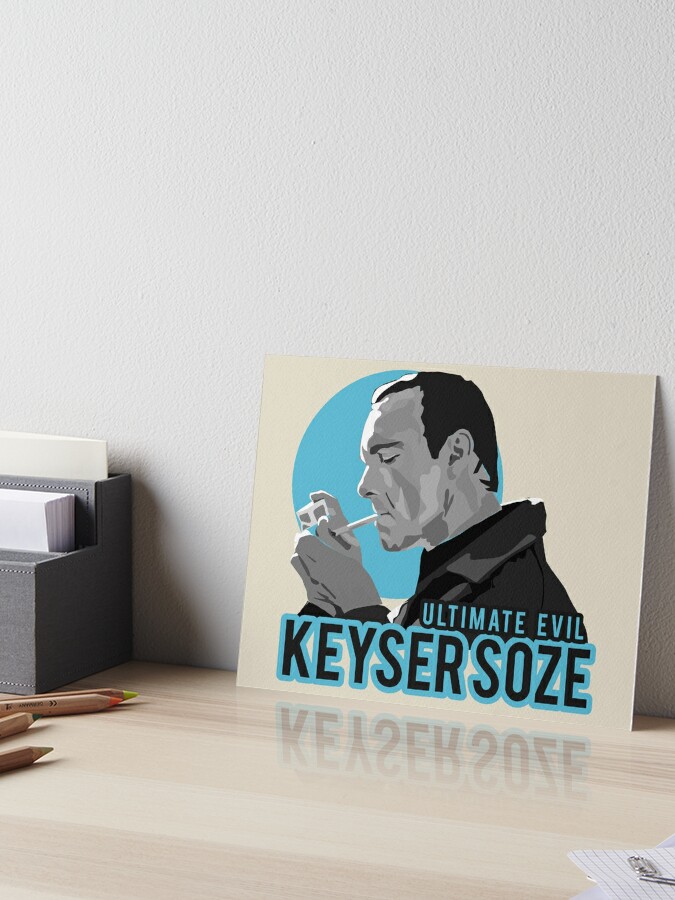 KEYSER SOZE (the devil) Poster for Sale by mayerarts