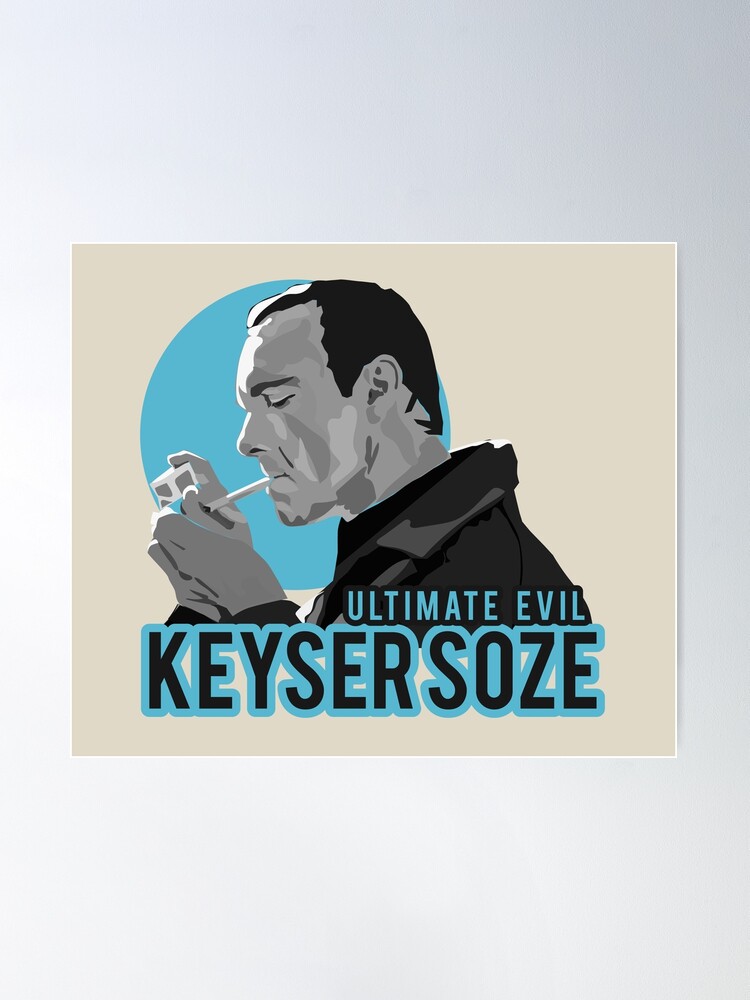 KEYSER SOZE (the devil) Poster for Sale by mayerarts