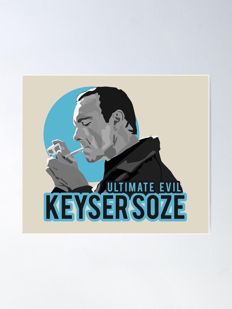 KEYSER SOZE (the devil) Poster for Sale by mayerarts