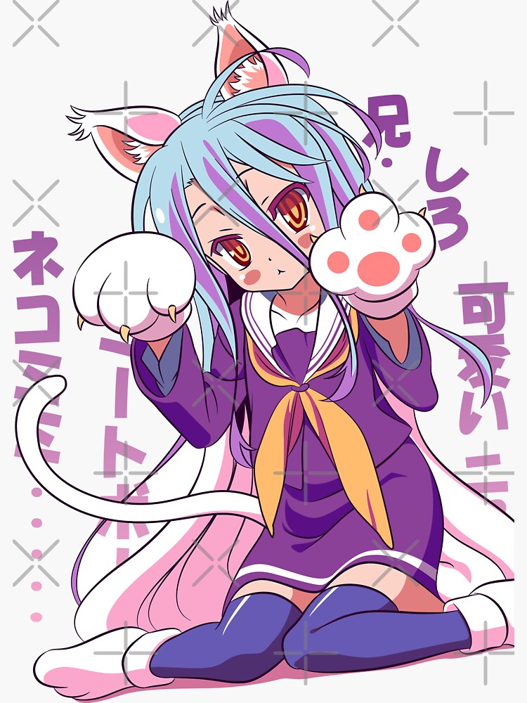 No Game No Life Shiro | Sticker