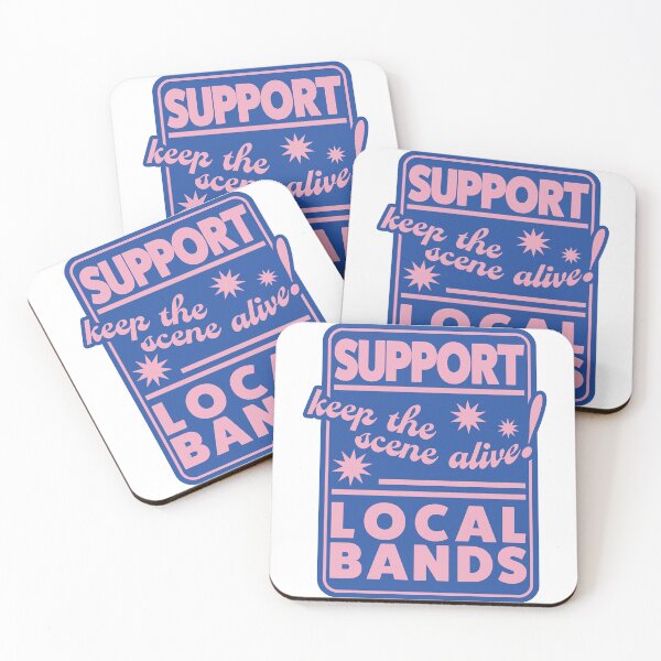 Item preview, Support Local Bands designed and sold by MrinetBaloti.