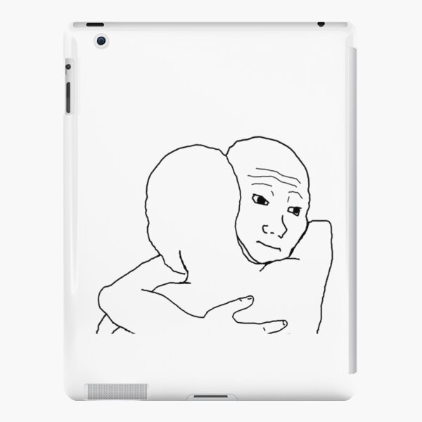 Doomer Wojak | Funny Meme | iPad Case & Skin