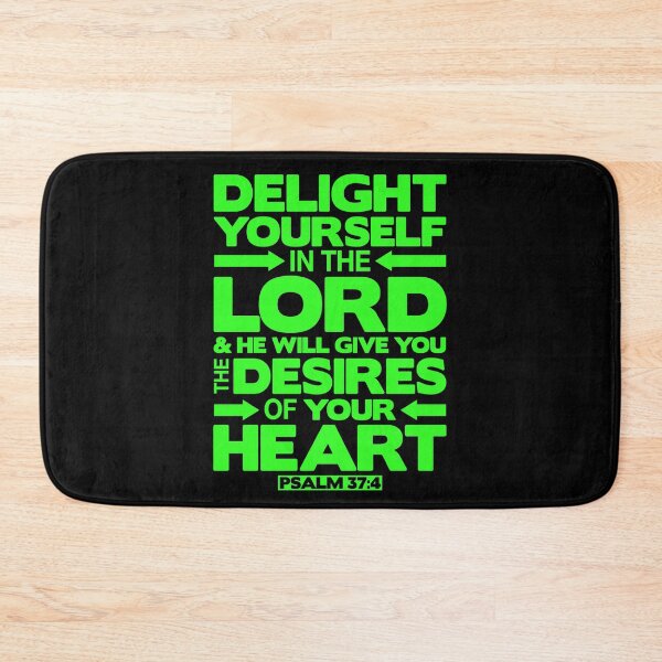 Item preview, Psalm 37:4 Delight yourself in the LORD designed and sold by plushism.