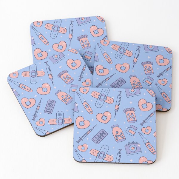 Item preview, nurse seamless pattern designed and sold by DerSenat.